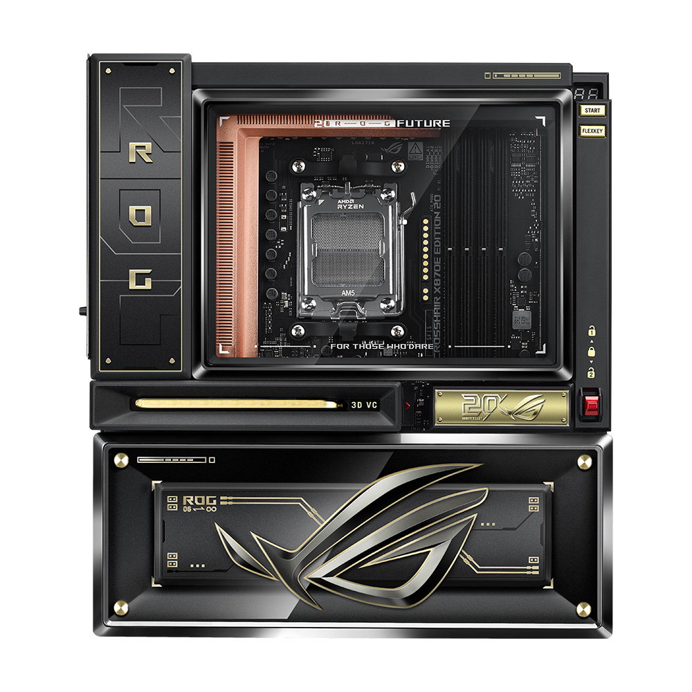 ROGシリーズ20周年記念限定モデル」4製品（マザーボード+クーラー 1
